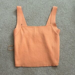 Zara Orange Tank Top
